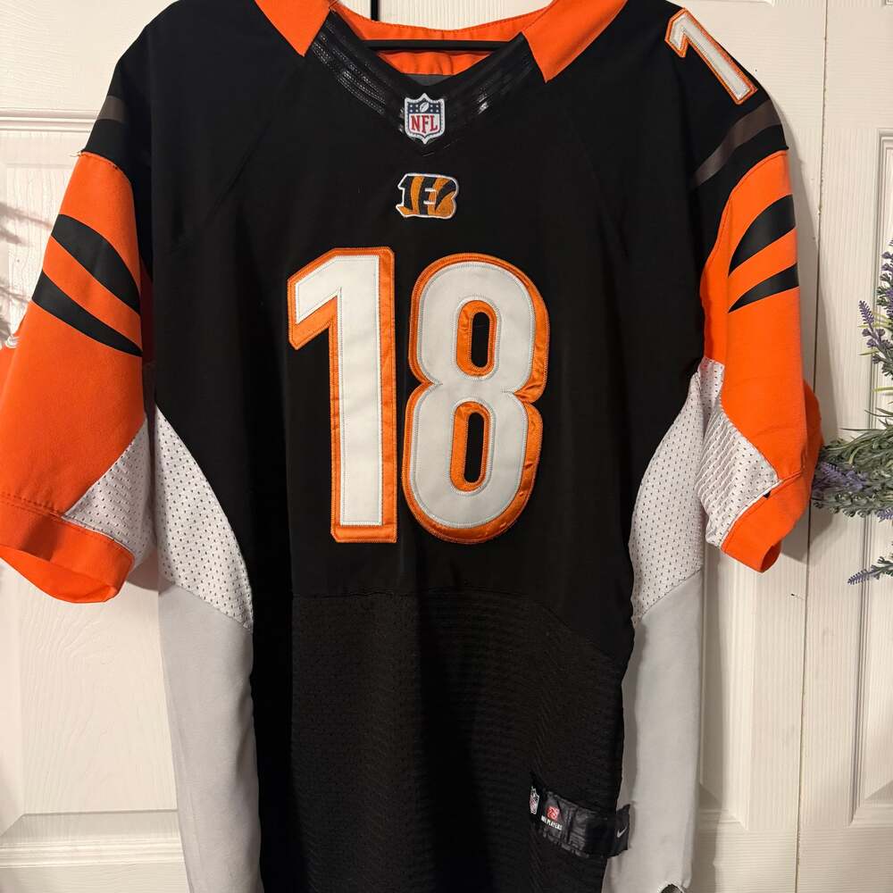 Nike On-Field Cincinnati Bengals A.J. Green #18 Sewn Jersey